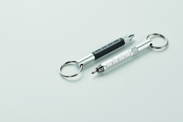 Logo trade advertising products picture of: Key ring with twist action pen