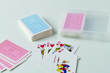 Logo trade advertising products picture of: Set of classic playing cards