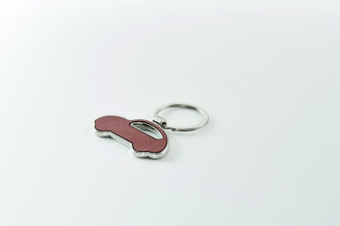 Logo trade promotional merchandise picture of: Car shaped key ring