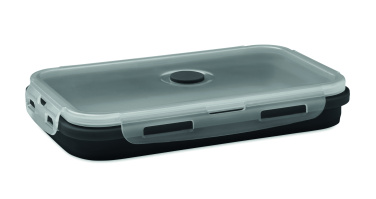 Logo trade advertising product photo of: Collapsible silicone lunch box