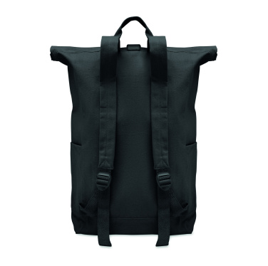 Logotrade promotional merchandise image of: Roll top backpack 390 gr/m²