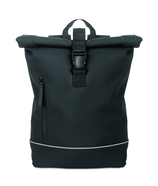 Logotrade promotional items photo of: Laptop 15" roll top PU backpack