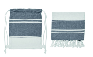 Logo trade corporate gifts picture of: Hammam towel drawstring set