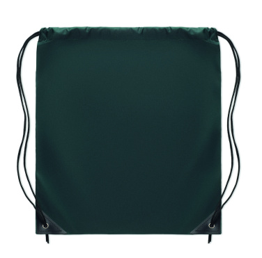 Logo trade promotional giveaways image of: 190T Polyester drawstring bag