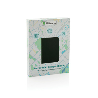 Logotrade corporate gift image of: Trackmate RCS rpolyester passport holder worldwide locating