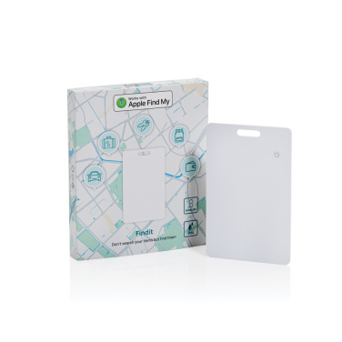 Logo trade promotional gifts picture of: Findit RCS rplastic ultra-thin finder card rechargeable