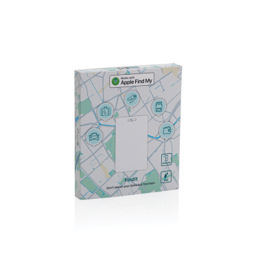 Logo trade promotional merchandise image of: Findit RCS rplastic ultra-thin finder card rechargeable