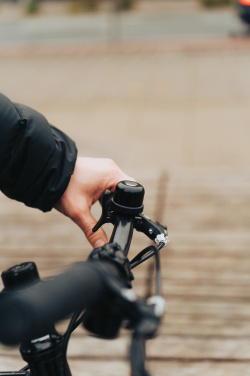 Logo trade promotional items image of: Pedalfinder bike bell with worldwide locating