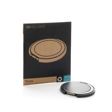 Logotrade promotional gift image of: Terra Magnetic RCS rplastic magnetic phone holder with ring