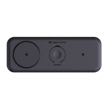 Logotrade promotional gift image of: Urban Vitamin Torrance 3 in 1 magnetic 15W charger