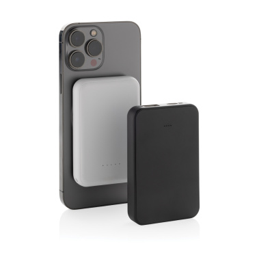 Logotrade promotional products photo of: Stellar RCS recycled plastic 5000 mah 5W magnetic powerbank