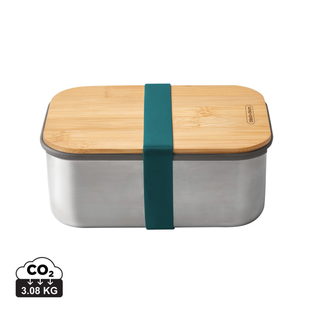 Logo trade promotional product photo of: Black+Blum Stainless Steel Sandwich Box Large