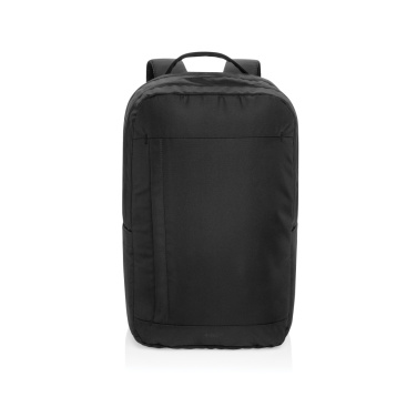 Logo trade promotional giveaways image of: SP Aware™ RPET Edin 100% recycled 15.6 inch laptop backpack