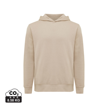 Logo trade corporate gift photo of: Iqoniq Yengo recycled cotton hoodie with sidepockets