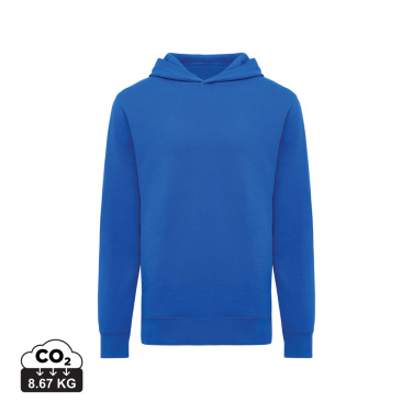 Logo trade promotional merchandise picture of: Iqoniq Yengo recycled cotton hoodie with sidepockets