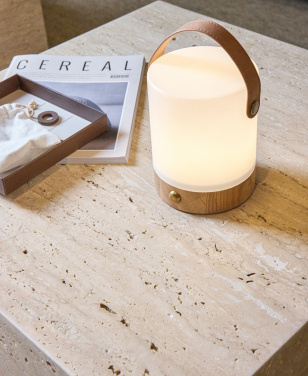 Logo trade corporate gifts image of: VINGA Narni RCS recycled ABS lantern