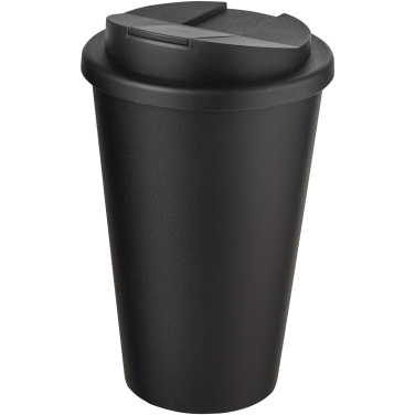 Logo trade promotional items picture of: Americano® Eco 350 ml recycled tumbler with spill-proof lid