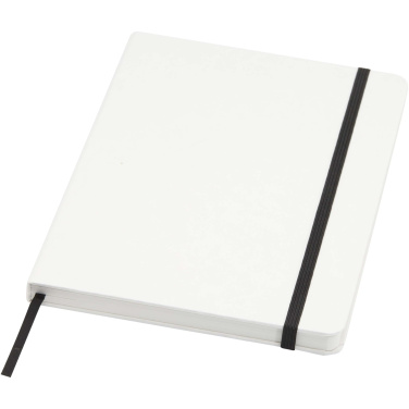 Logotrade promotional gift image of: Holm A5 stone paper hard cover notebook with lined pages