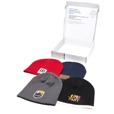 Logo trade promotional giveaways picture of: Beanie sample box