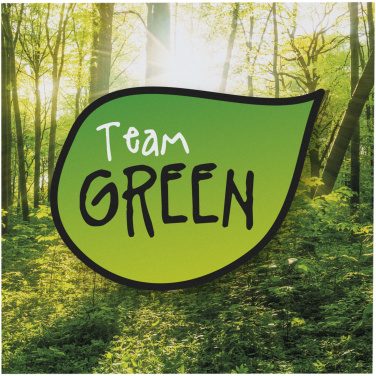 Logo trade corporate gifts picture of: Sticky-Mate® soft cover speech bubble shaped sticky notes