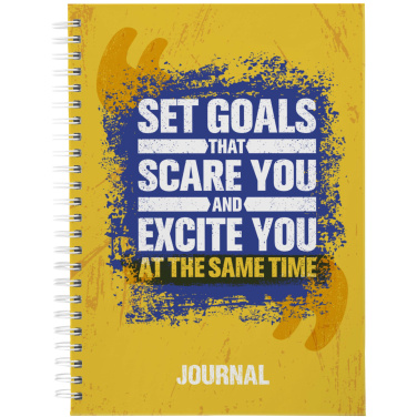 Logotrade business gift image of: Desk-Mate® A5 hard cover journal