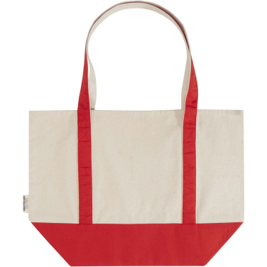 Logo trade promotional items image of: Sam 320 g/m² GRS recycled cotton tote bag