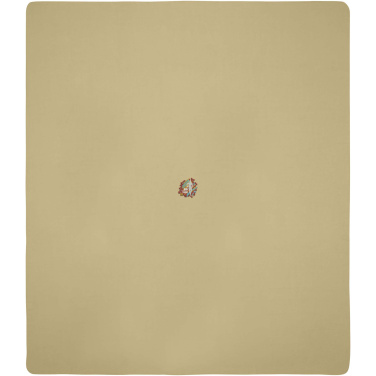 Logotrade promotional items photo of: Huggy fleece plaid blanket with carry pouch 220x250 cm