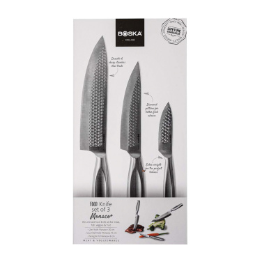 Logotrade promotional item image of: BOSKA Kitchen Knives Monaco+, set of 3