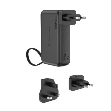 Logo trade promotional gifts image of: Urban Vitamin Eureka hybrid GANcharger 10000mah powerbank65W