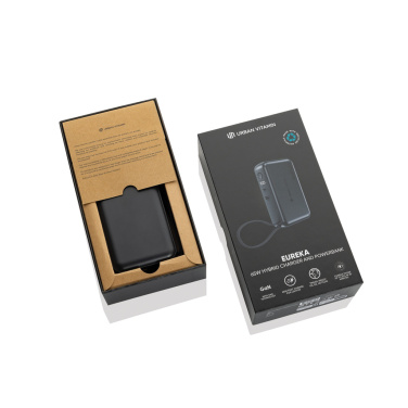 Logotrade advertising product image of: Urban Vitamin Eureka hybrid GANcharger 10000mah powerbank65W