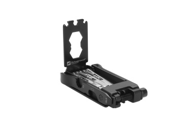 Logotrade promotional item picture of: Set of bike tools MERAPI Schwarzwolf