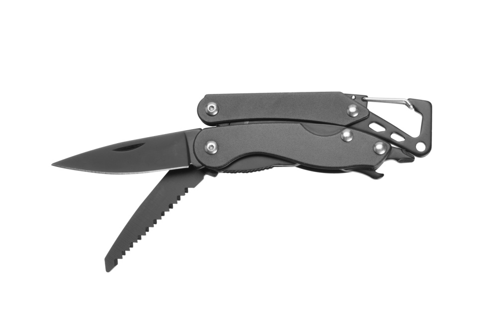Logotrade promotional item picture of: Multitool AWU Schwarzwolf