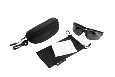 Logo trade corporate gift photo of: Polarized sunglasses MANASLU Schwarzwolf