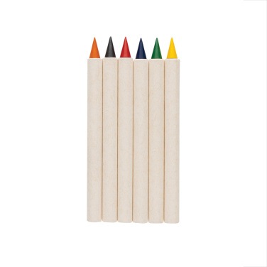 Logotrade promotional giveaway image of: Micki GRS infinity 6pc colouring pencil set