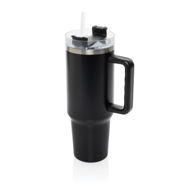 Logotrade promotional item image of: Stadley RCS recycled steel tumbler 1200ML