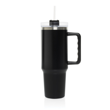 Logo trade advertising product photo of: Stadley RCS recycled steel tumbler 1200ML