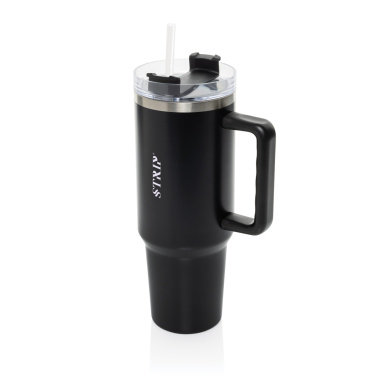 Logotrade corporate gift image of: Stadley RCS recycled steel tumbler 1200ML