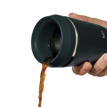 Logotrade promotional giveaway image of: Topl Recycled Steel To Go Tumbler Patented 360 Lid 235ml