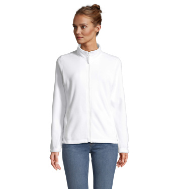 Logotrade promotional merchandise photo of: NORTH WOMEN ZIPPED FLEECE