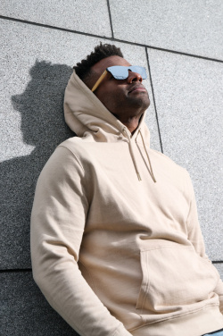 Logo trade business gift photo of: Prism RCS recycled plastic sunglasses with bamboo frame