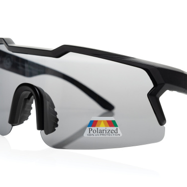 Logo trade promotional product photo of: SproShield RCS plastic activity glasses with polarized lens