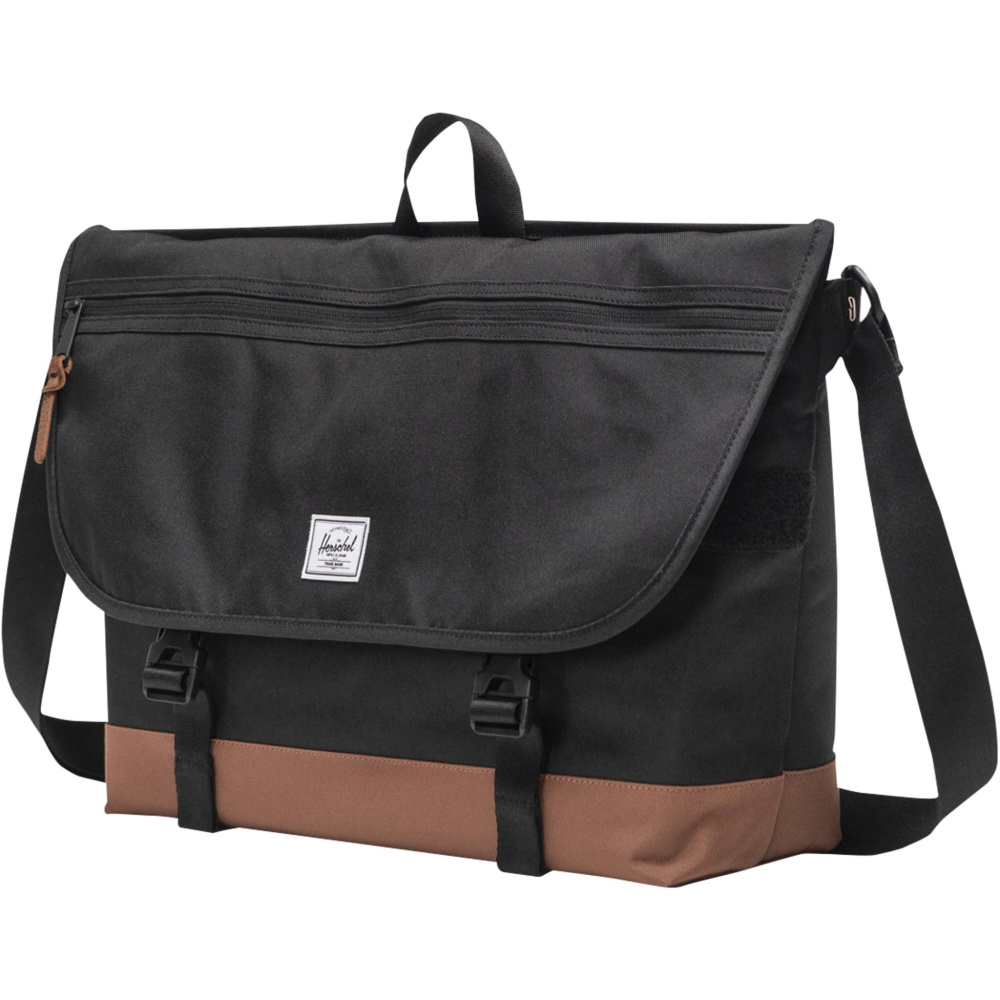 Logo trade corporate gifts picture of: Herschel Cove recycled messenger bag 22.5L