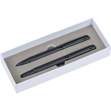 Logo trade promotional giveaways picture of: Elegant MoLu writing set Santa Rosa