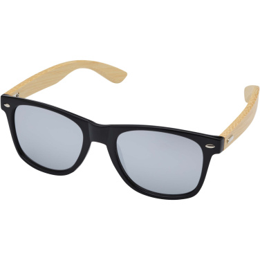 Logo trade corporate gifts image of: Hue sunglasses with bamboo temples