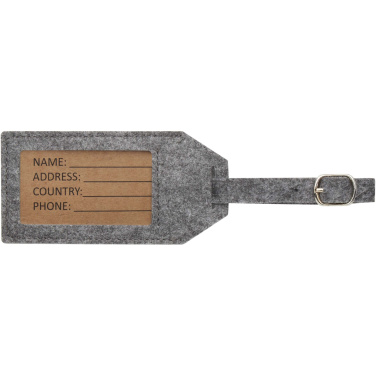Logotrade business gift image of: Tie luggage tag