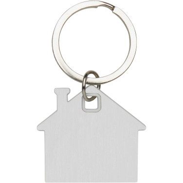 Logo trade advertising product photo of: Nook house-shaped keychain