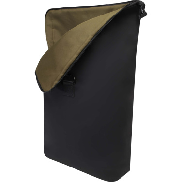 Logotrade promotional giveaway image of: Turner 15.6" GRS recycled roll-top laptop backpack 12L