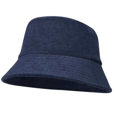Logo trade business gift photo of: Melo GRS recycled terry sun hat