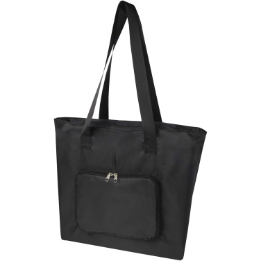 Logo trade advertising product photo of: EcoFold RPET foldable tote bag 16L
