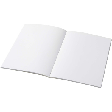 Logo trade promotional products image of: Novella Austen A5 soft cover notebook - 50 sheets